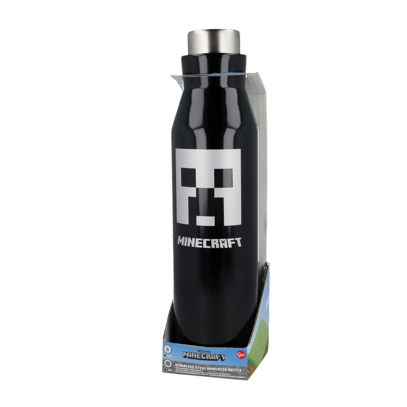 Minecraft - Stainless steel insulated bottle (580ml)