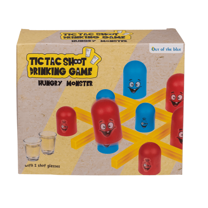 Drinking Game, Tic Tac Toe, Hungry Monster