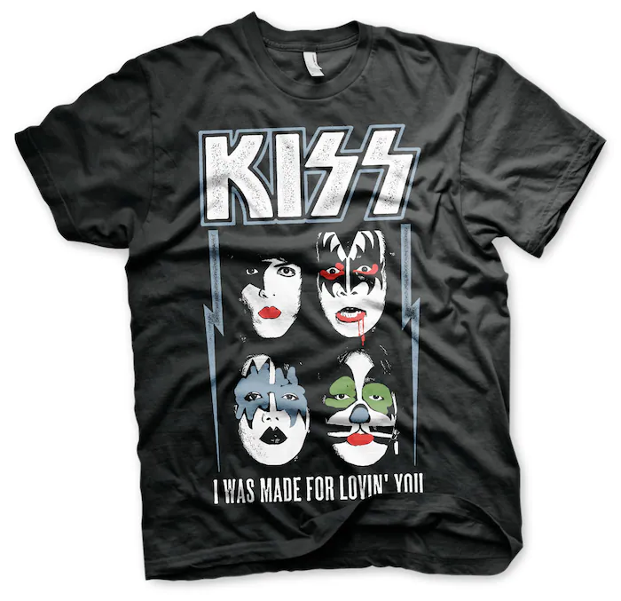KISS - I Was Made For Lovin' You T-Shirt