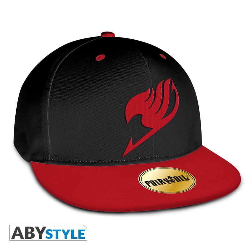 FAIRY TAIL - Snapback Cap - Black & Red