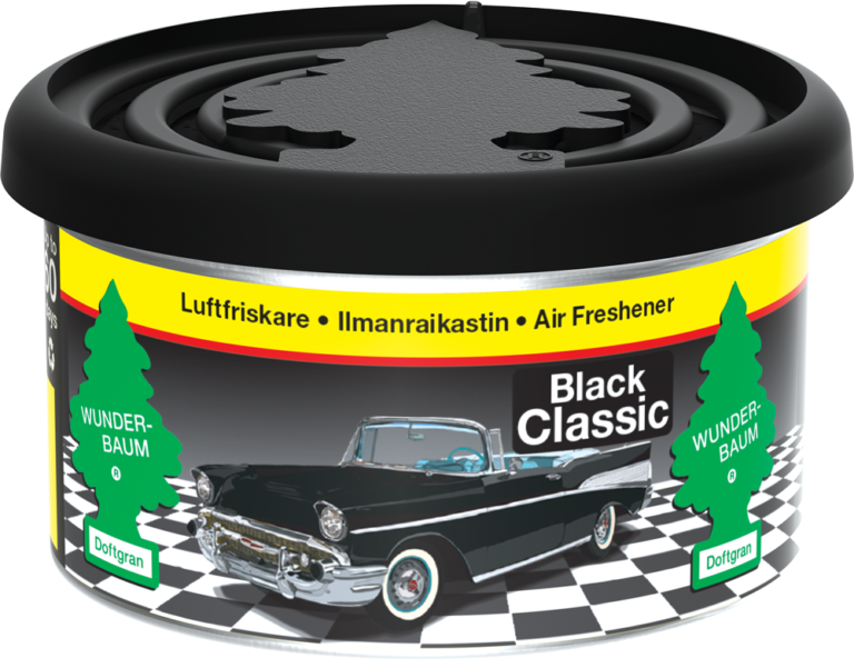 Wunder-baum Fiber can black classic