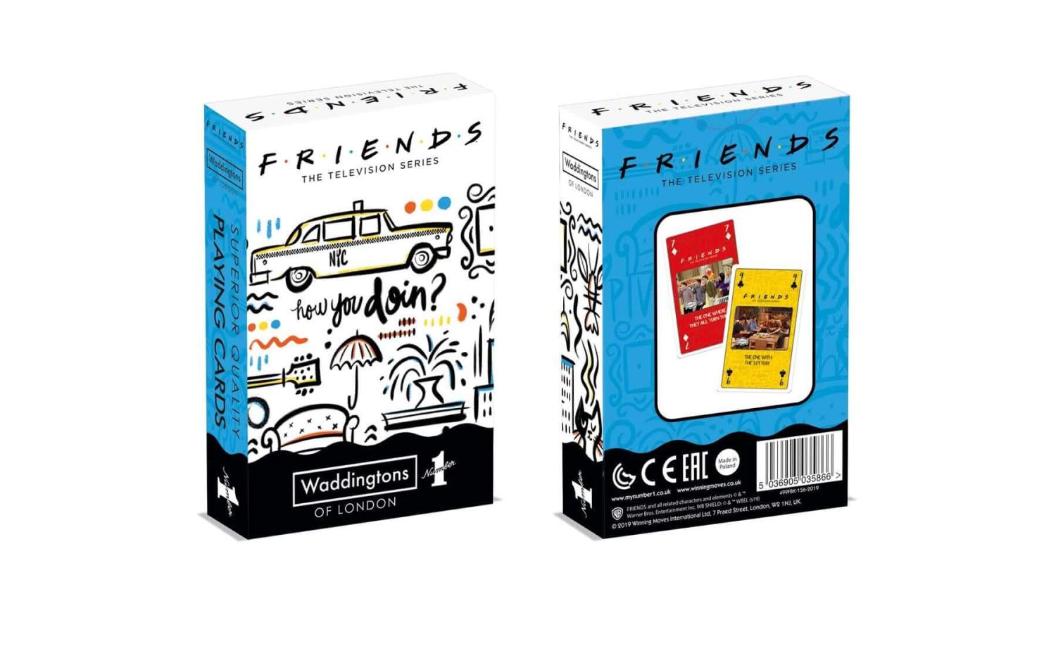 Friends - Waddingtons number 1 Playing cards
