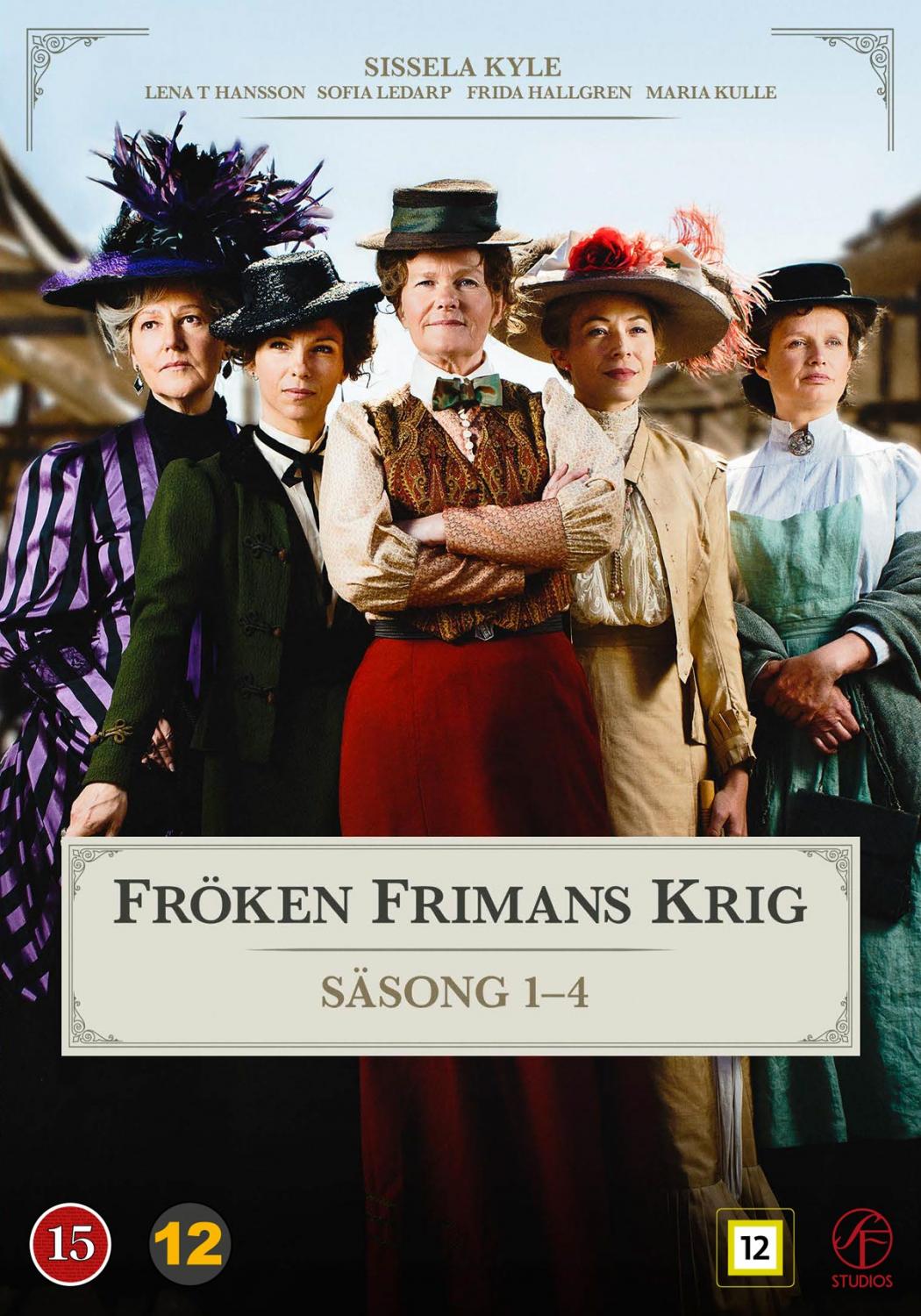 Fröken Frimans Krig Säsong 1-4 (4 DVD)