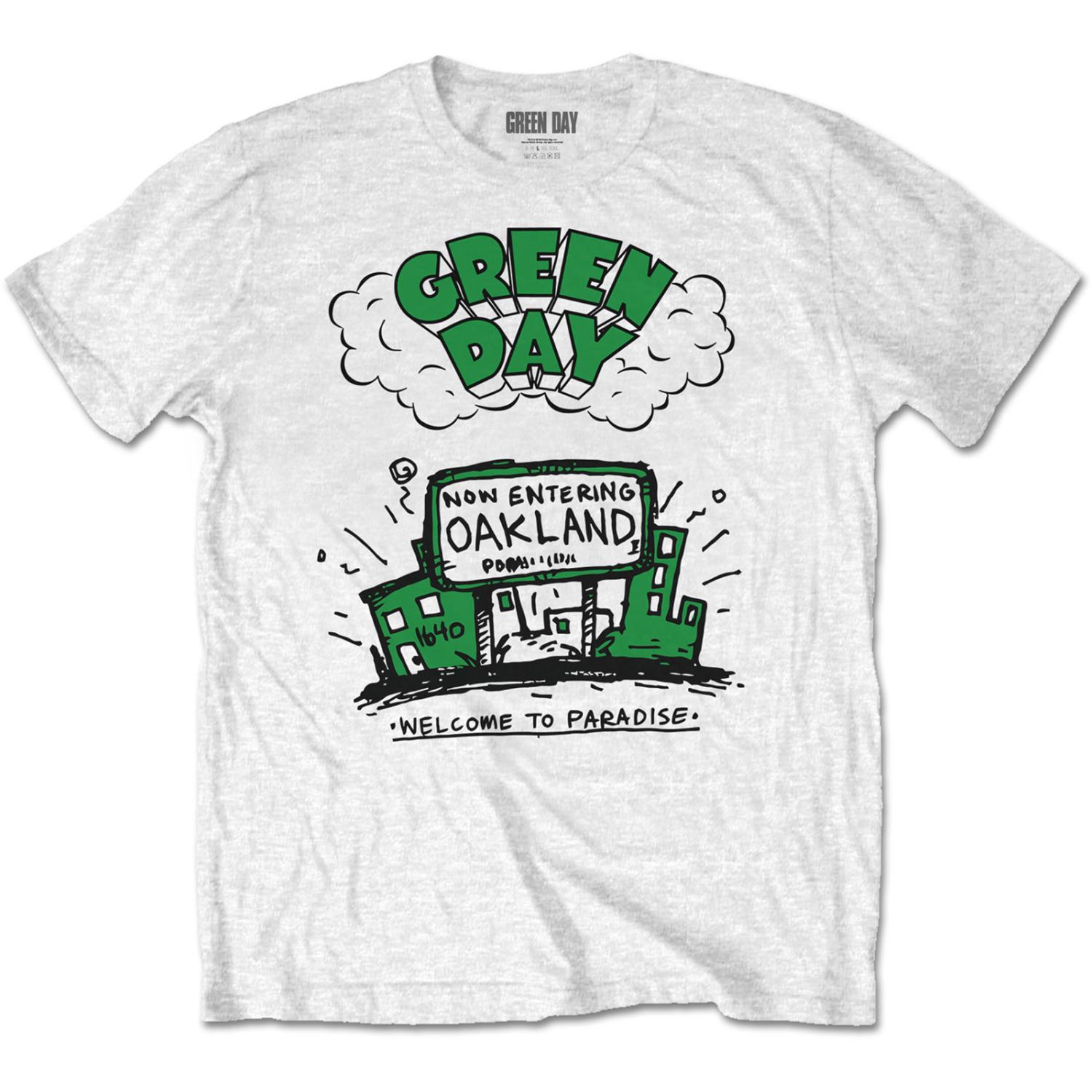 Green Day Unisex T-Shirt: Welcome to Paradise