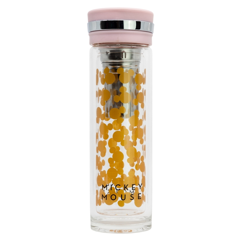 Disney - Minnie Gold - Glass infuser bottle 355 ML