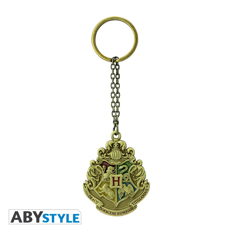 HARRY POTTER - Keychain 3D "Hogwarts’ Crest"