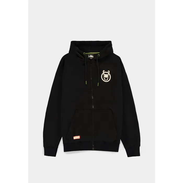 Marvel - Loki - Logo Badge - Men's Zipper Hoodie