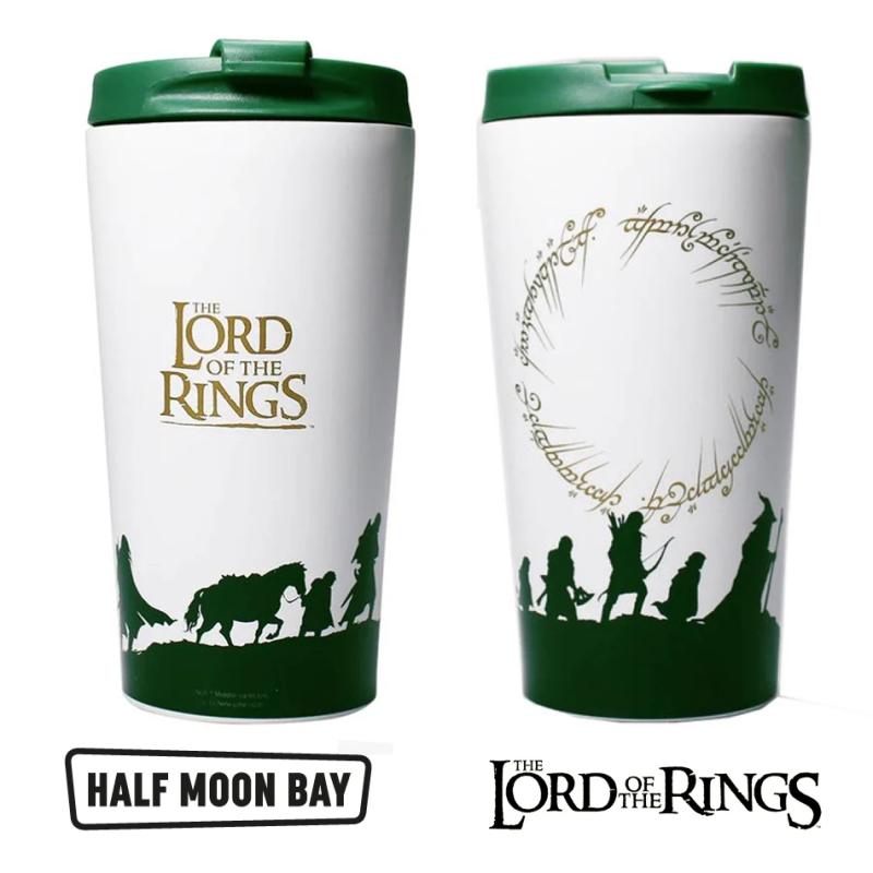 Lord of the rings metal travelmug