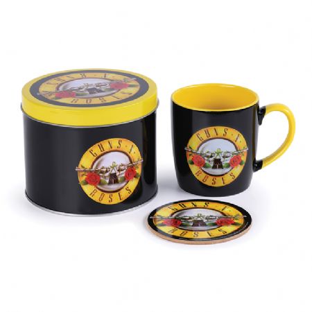 Guns N’ Roses (Bullet Logo) Mug & Coaster In Tin