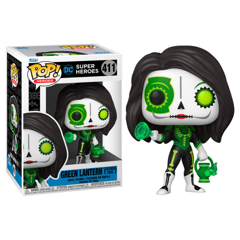 Funko! POP Heroes: Dia De Los DC- Green Lantern (Jessica Cruz)