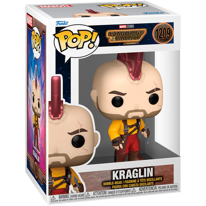 POP figure Marvel Guardians of the Galaxy 3 Kraglin (1209)