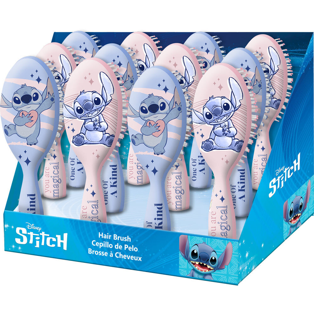 Disney Stitch assorted hair brushes