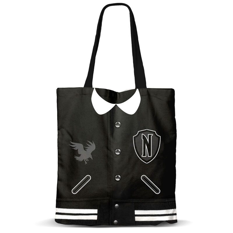Wednesday Varsity shopping bag