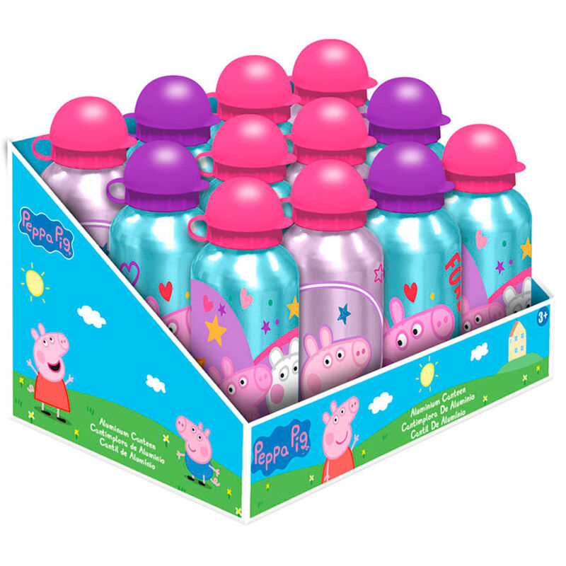Peppa Pig aluminium assorted bottle 500ml