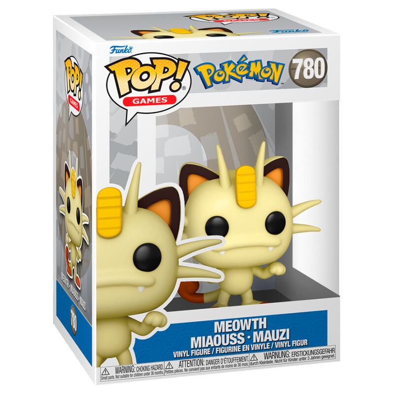 POP! VINYL Games Pokemon Meowth - 780