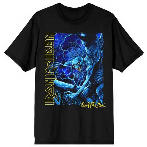 Iron Maiden Fear of the Dark Blue Tone Eddie T-shirt