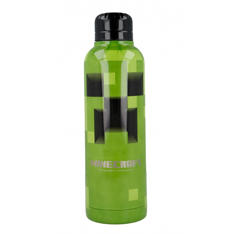 Minecraft insulated aluminium bottle (515ml)