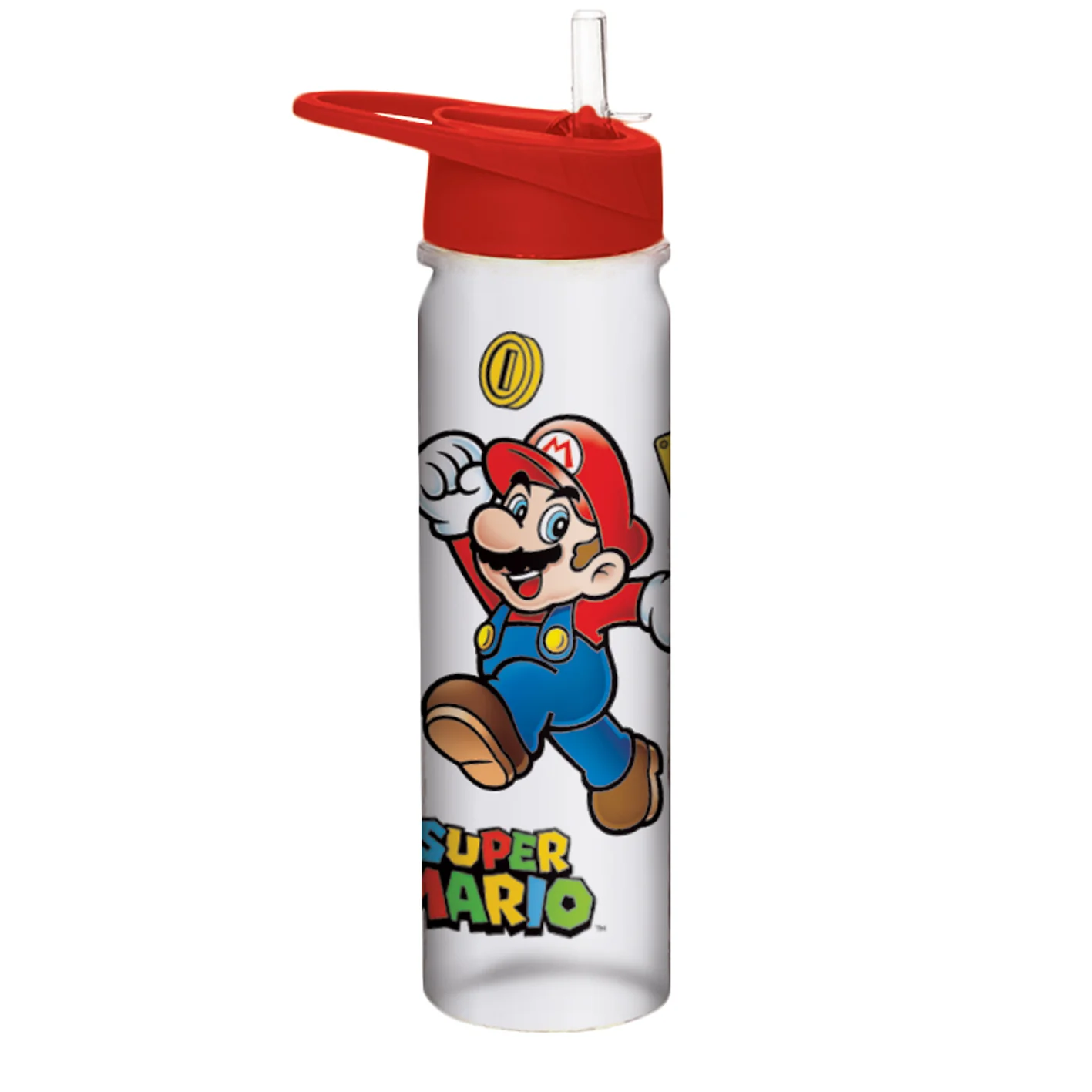 Super mario - jump - plastic bottle