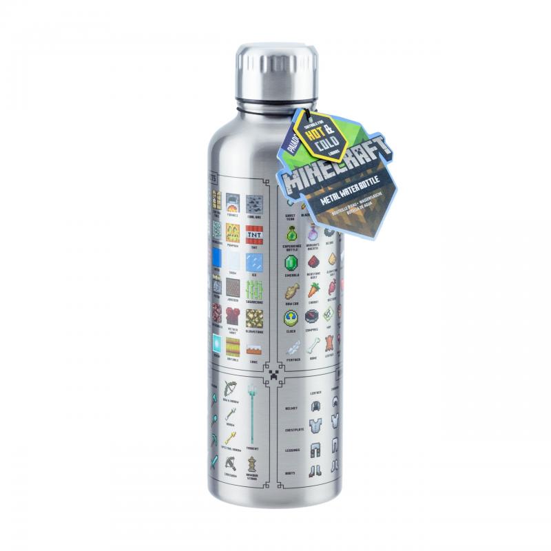Minecraft Metal Water Bottle