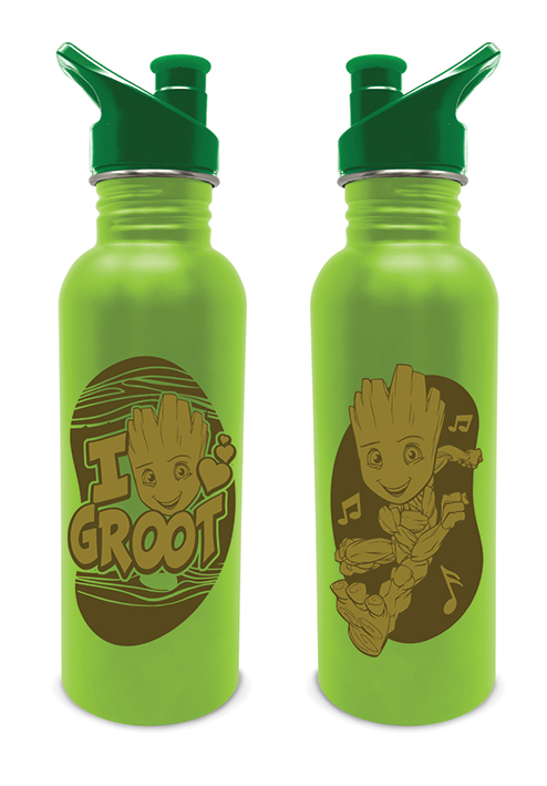 Marvel (Groot) Metall Vattenflaska (ca750ml)