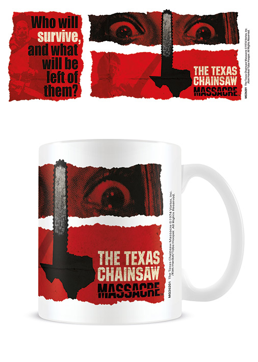 TEXAS CHAINSAW MASSACRE (NEWSPRINT) Mug