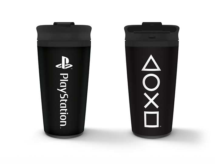 Playstation (onyx) Metal travel mug