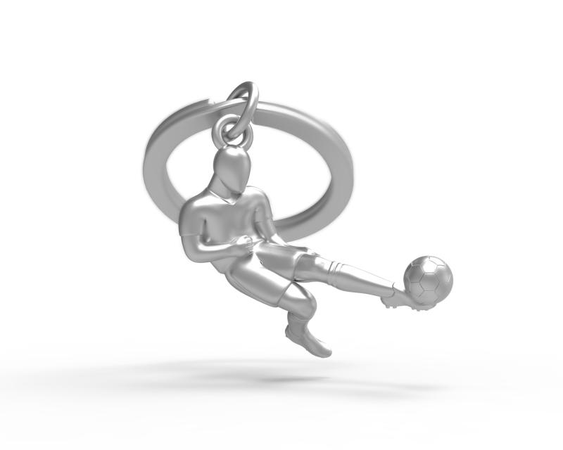 Nyckelring/Berlock Fotbollsspelare