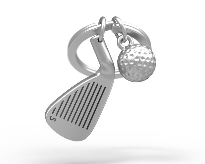 Nyckelring/Berlock Golf