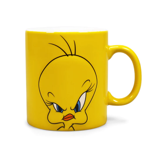 Mug Standard Embossed Boxed (400ml) - Looney Tunes (Tweety)