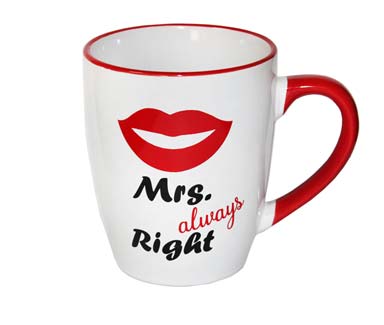 Mrs. Always Right - Mugg