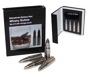 Whiskey Bullets (stainless steel drink chillers)