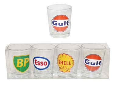 Snapsglas - Bensin 4st