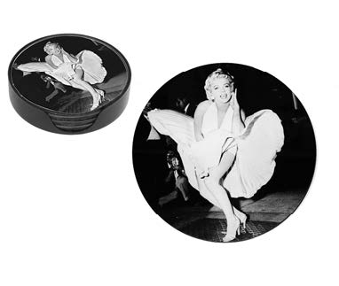 Glasunderlägg - Marilyn Monroe