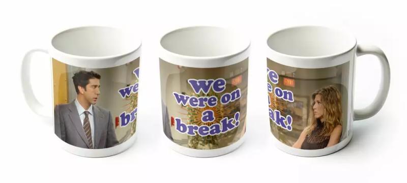 FRIENDS (WE WERE ON A BREAK!) MUG
