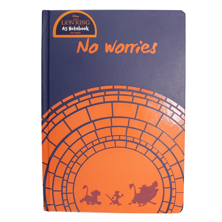 The Lion King - No Worries A5 Notebook