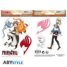 Fairy Tail - Stickers - 16x11cm/2 sheets - Natsu & Lucy