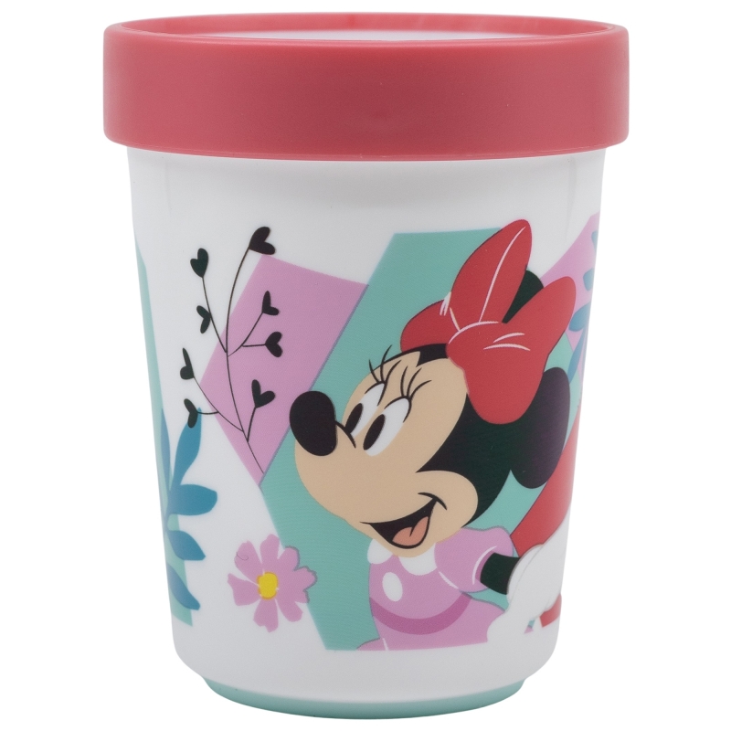 STOR NON SLIP BICOLOR PREMIUM TUMBLER 260 ML MINNIE MOUSE BEING MORE MINNIE