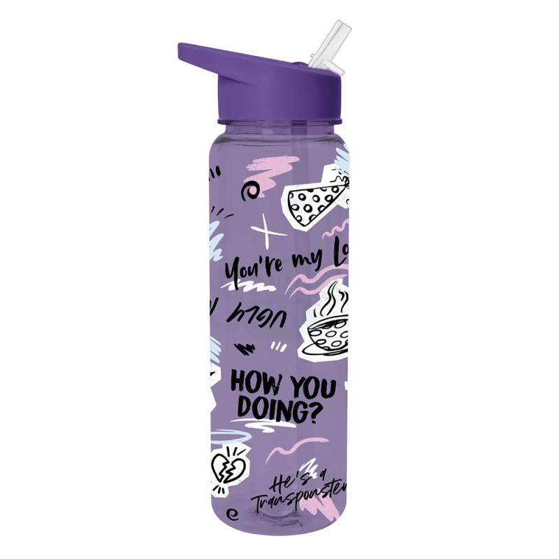 FRIENDS (PHRASES) Plastic drinks bottle