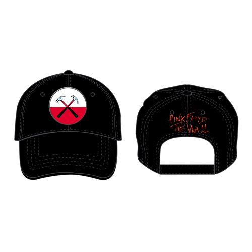 PINK FLOYD UNISEX BASEBALL CAP: THE WALL HAMMERS LOGO