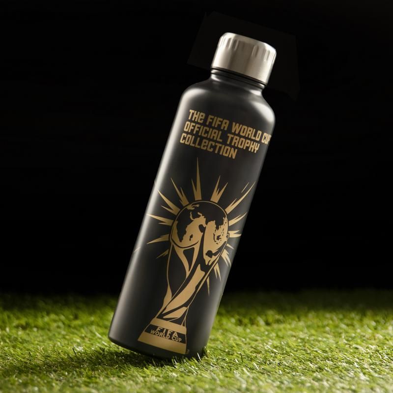Fifa - Metal water bottle black and gold
