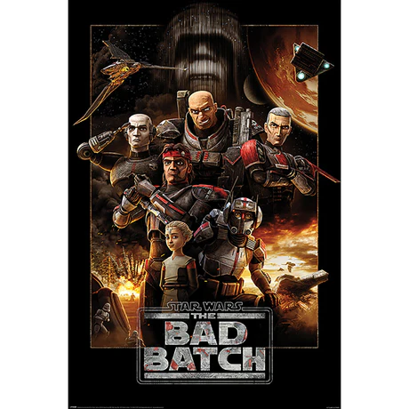 Star wars The bad batch (Montage) Maxi poster