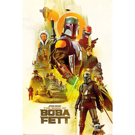 Star wars the book of Boba Fett (in the name of honor) maxi poster