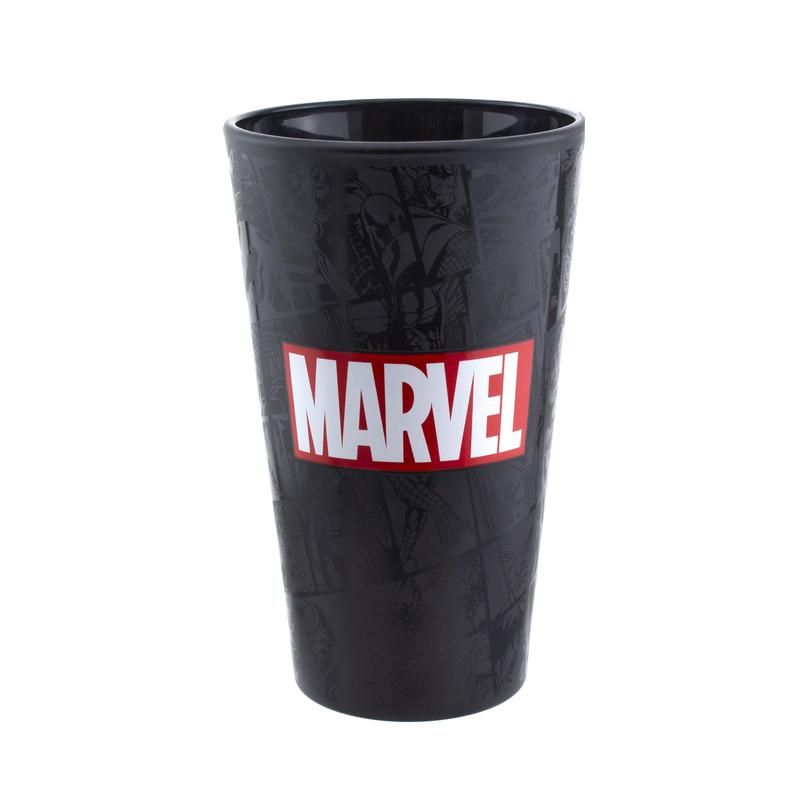 Marvel Logo Glass