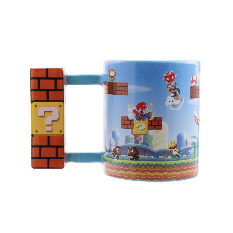 Super Mario level shaped mug