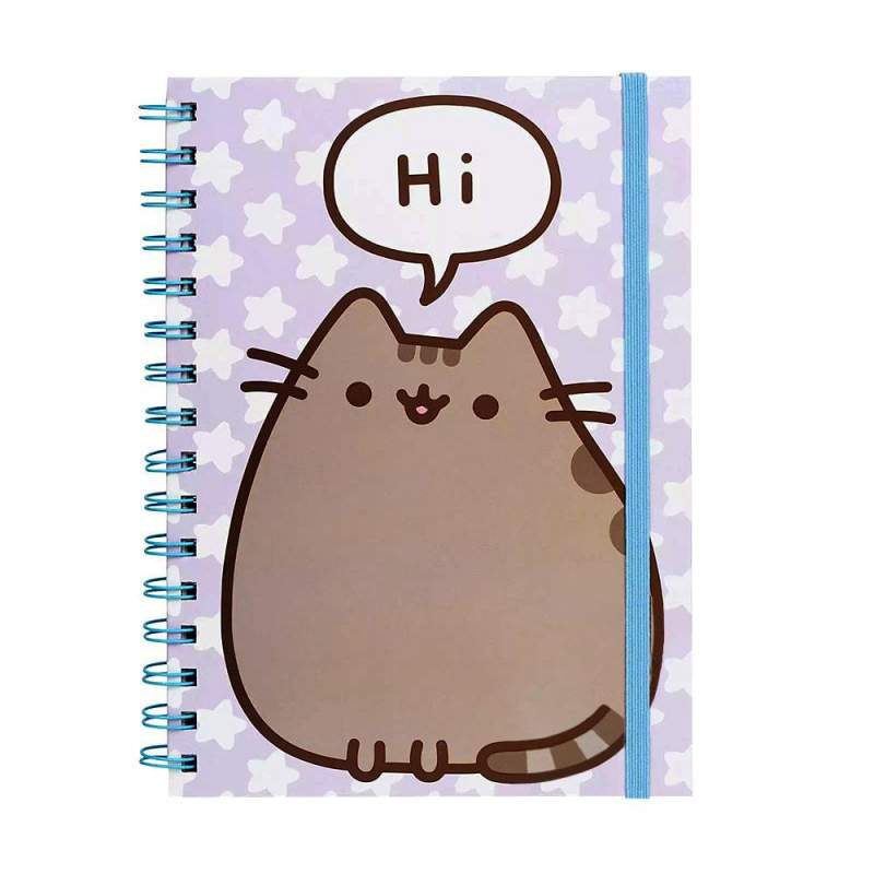 PUSHEEN (PUSHEEN SAYS HI) A5 Notebook