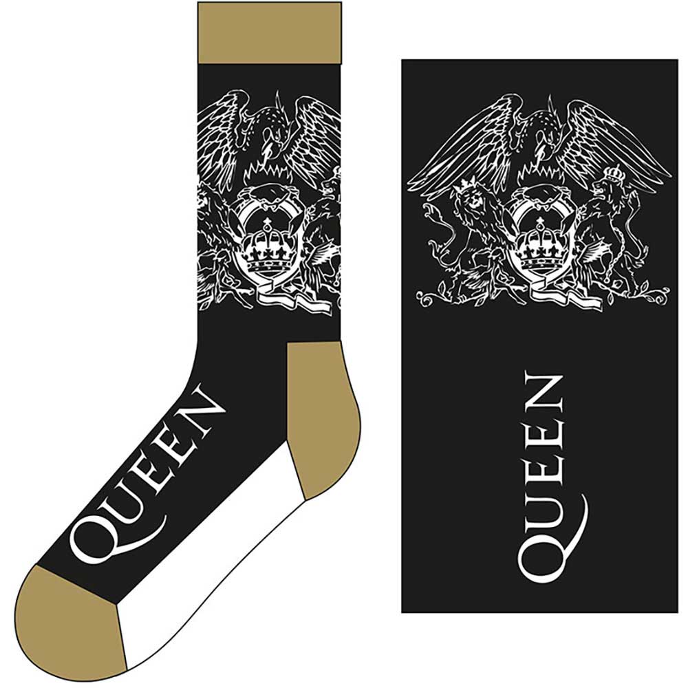 Queen - Crest & Logo - socks (40-45)