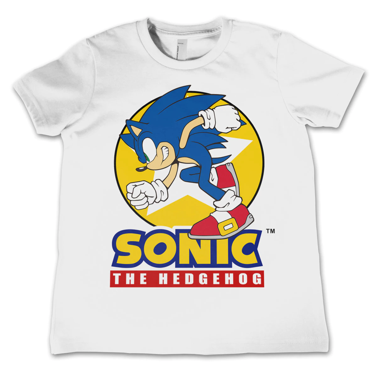 Sonic The Hedgehog - Fast Sonic Kids T-shirt / Vit
