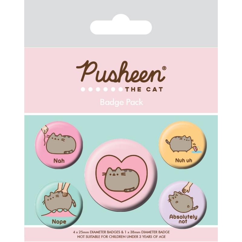 Pusheen - badgepack (NAH)