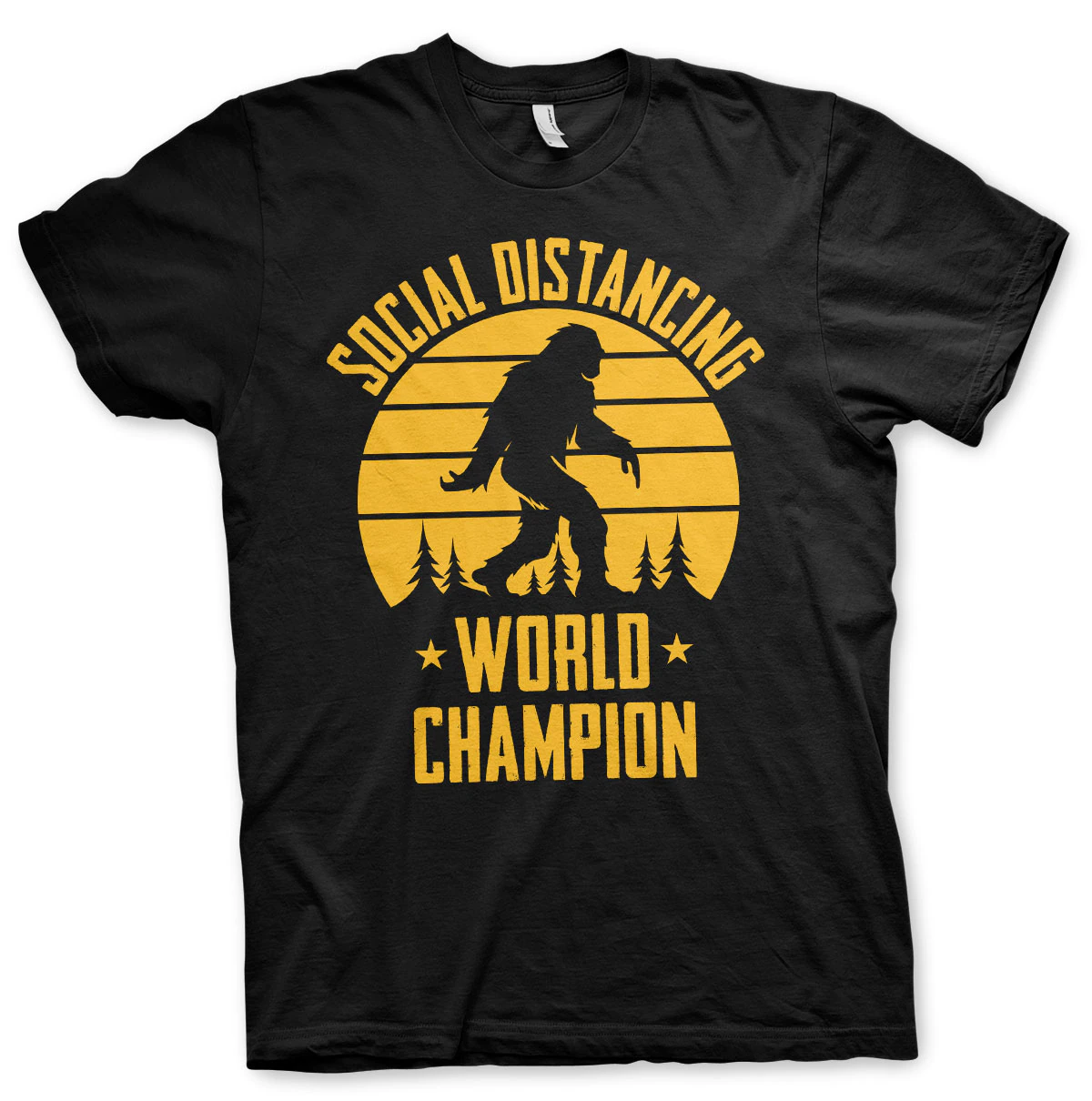 Social Distancing World Champion - T-Shirt