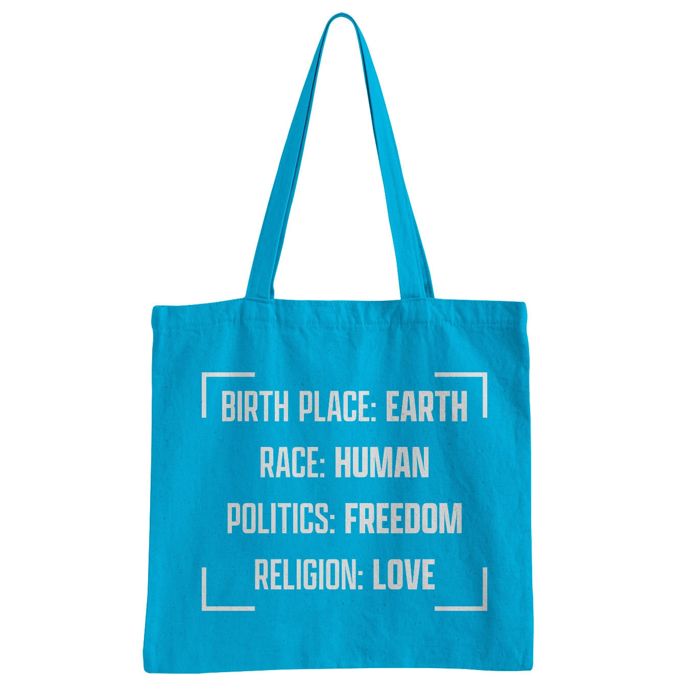 Birthplace - Earth Tote Bag (blå)